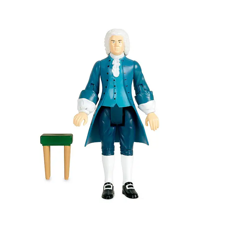 Muñeco articulado de Bach.