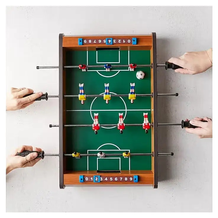 Mini futbolín de sobremesa