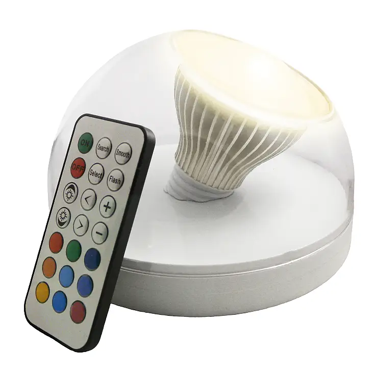 Lámpara led que cambia de color