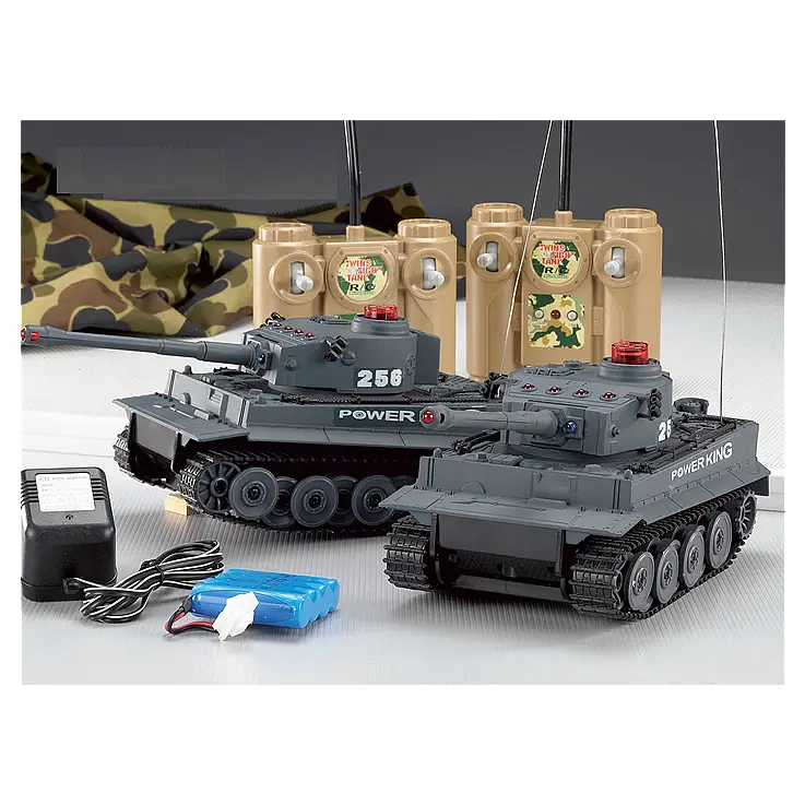Los tanques cuentan con un diseño muy realista