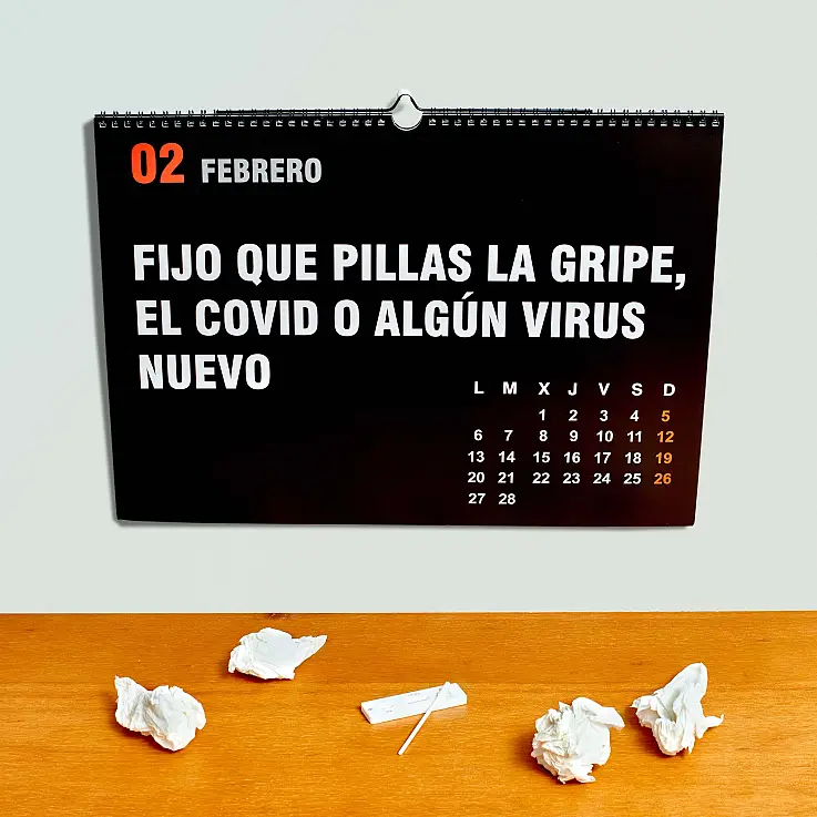 Una página para cada mes