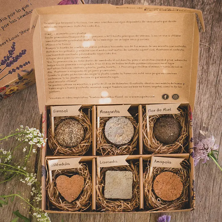 Cada una tiene una forma y una variedad diferente 