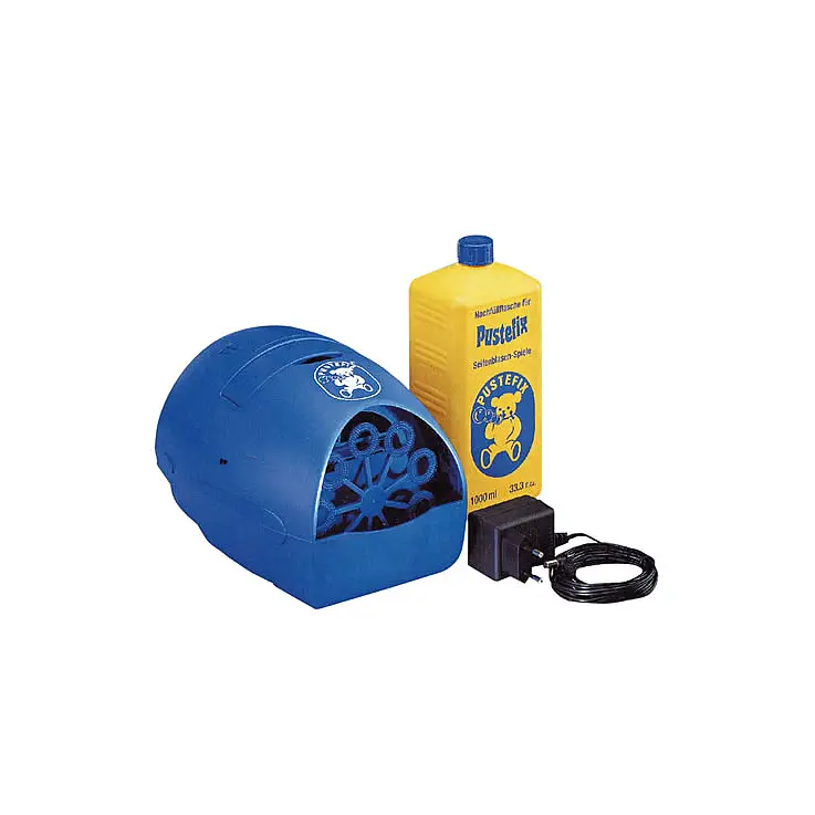 Máquina de burbujas para fiestas.