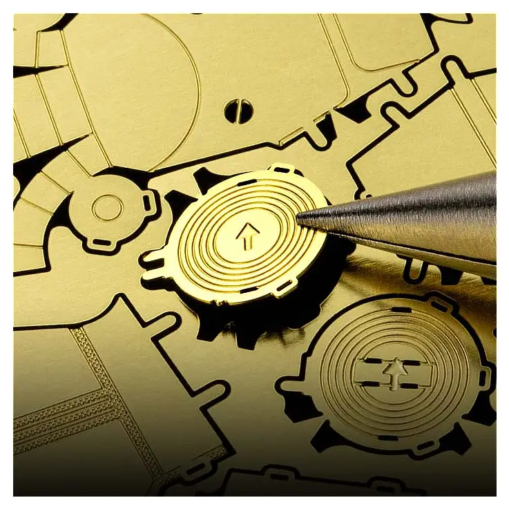 Piezas de acero de gran calidad