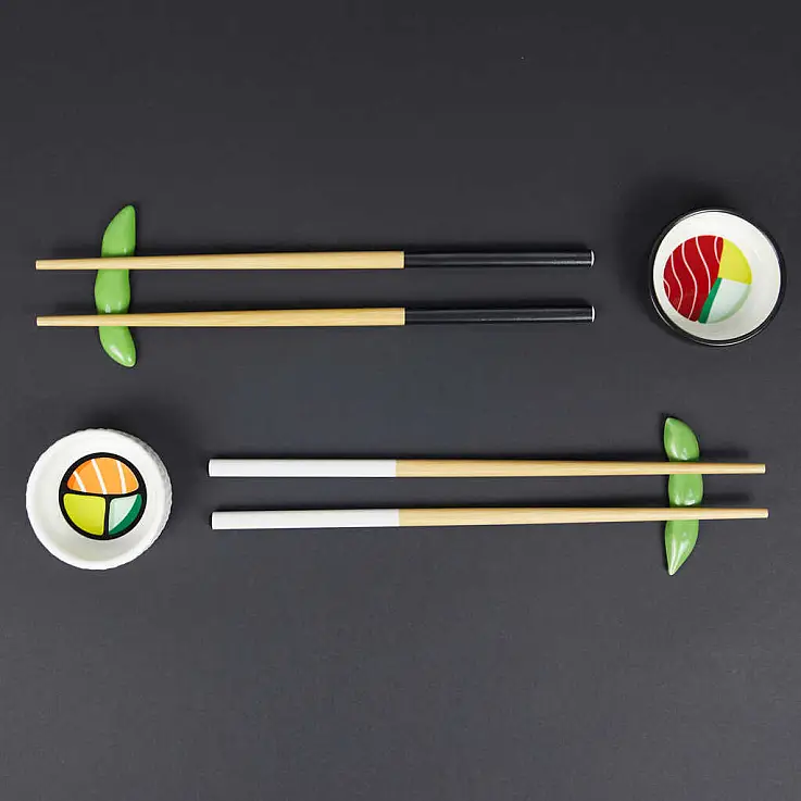 Diseño original en forma de sushi