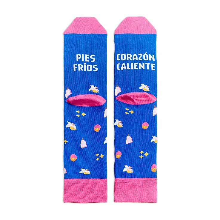 Y el mensaje: Pies fríos corazón caliente