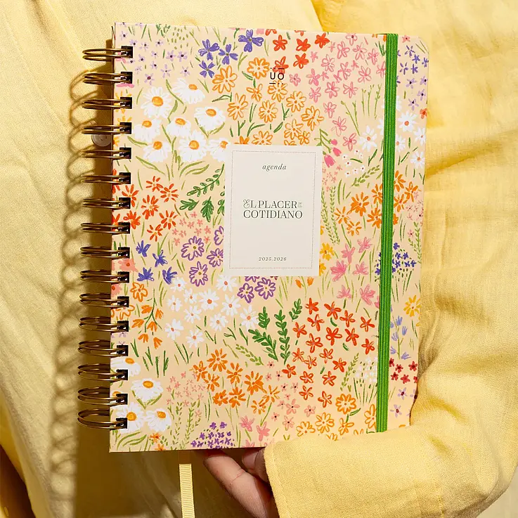 Agenda escolar 2025-2026 El placer de lo cotidiano