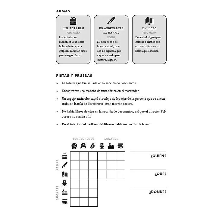 Distintos niveles de dificultad
