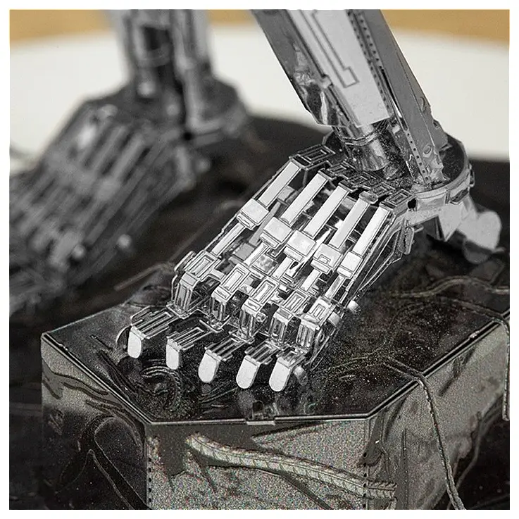 Sin pegamento ni soldaduras