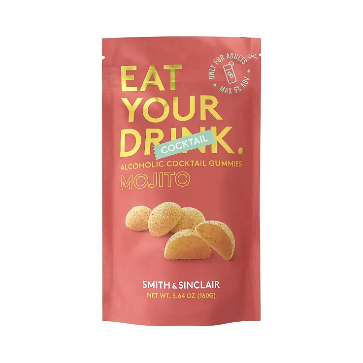 Cada gominola contiene 5% de alcohol