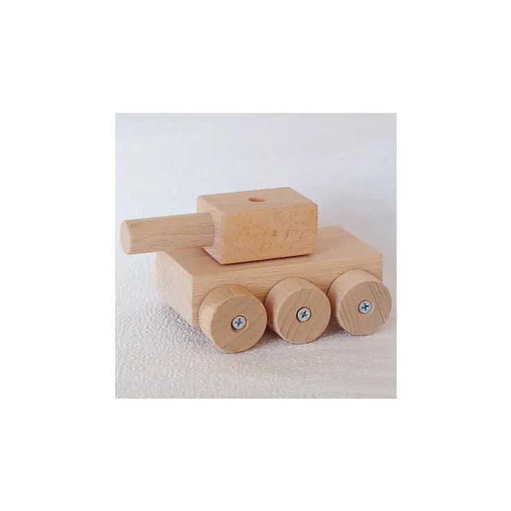 Un tanque de madera totalmente inofensivo