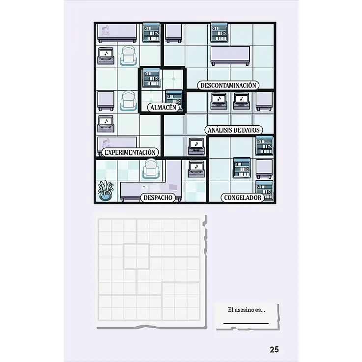 Combina la mecánica del sudoku con misterios detectivescos