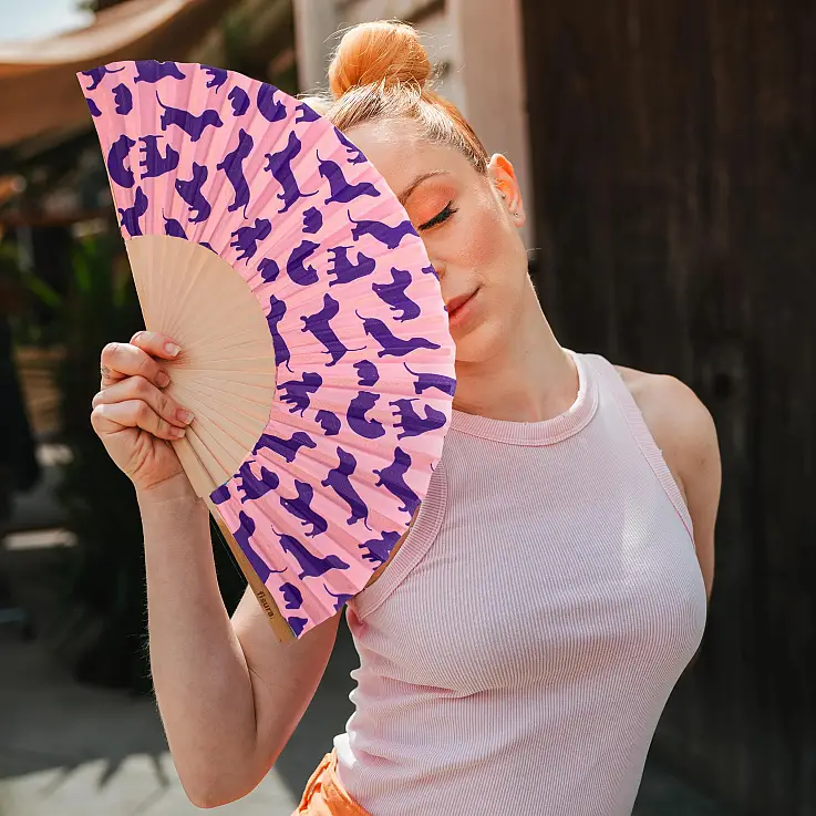 Diseño rosa y morado