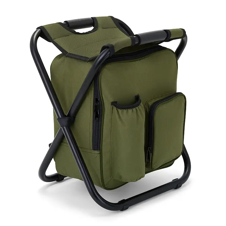 Funciona como mochila, bolsa nevera y silla