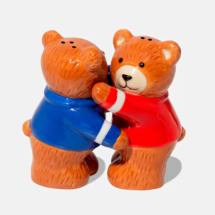 Juntos parece que se abrazan