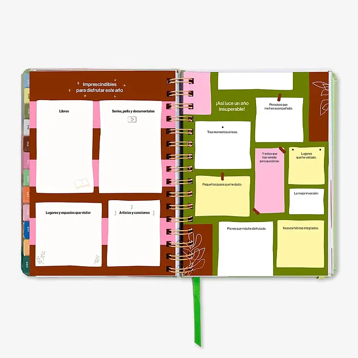 Páginas para proyectos, objetivos y pequeñas tareas pendientes