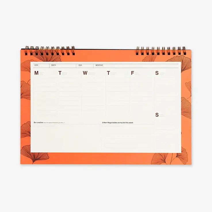 Formato semanal sin fechas
