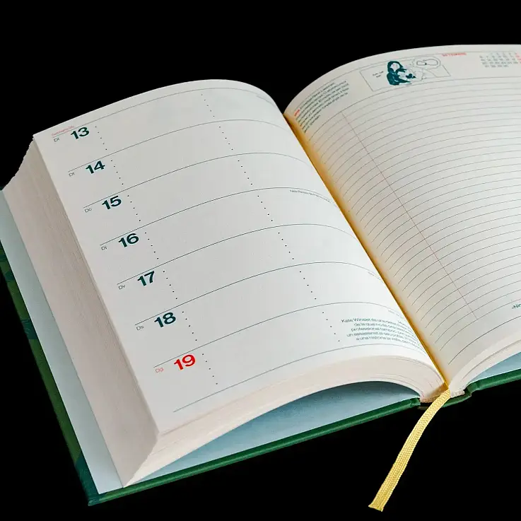 Formato semana vista para organizar tareas, citas y recordatorios