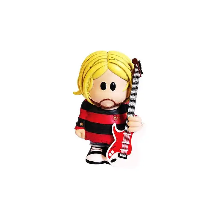 Kurt Cobain a punto de arrancarse con "Smells like teen spirit"