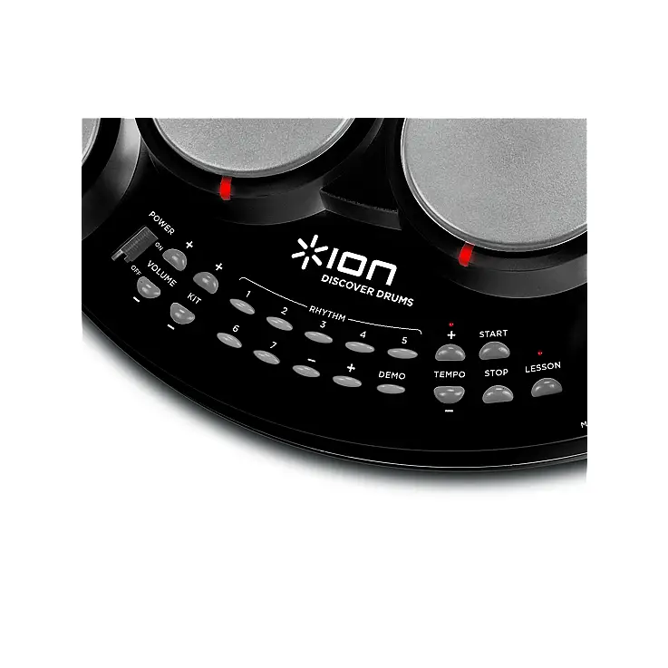 Detalle de las funciones de la Batería Discover de ION Audio