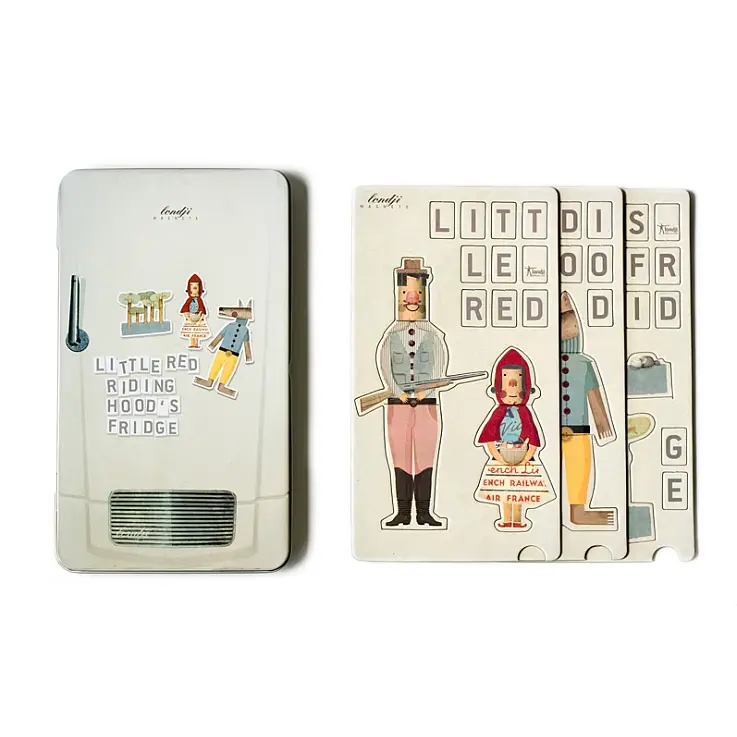 ¡Decora tu nevera con todos los protagonistas del cuento!