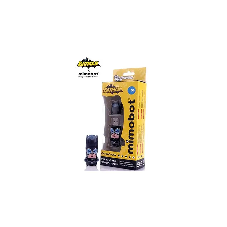 Packaging del mimobot de Catwoman