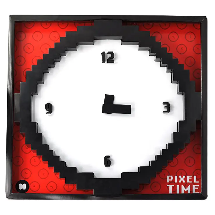 Reloj de Pared Pixelado "Pixel Time"