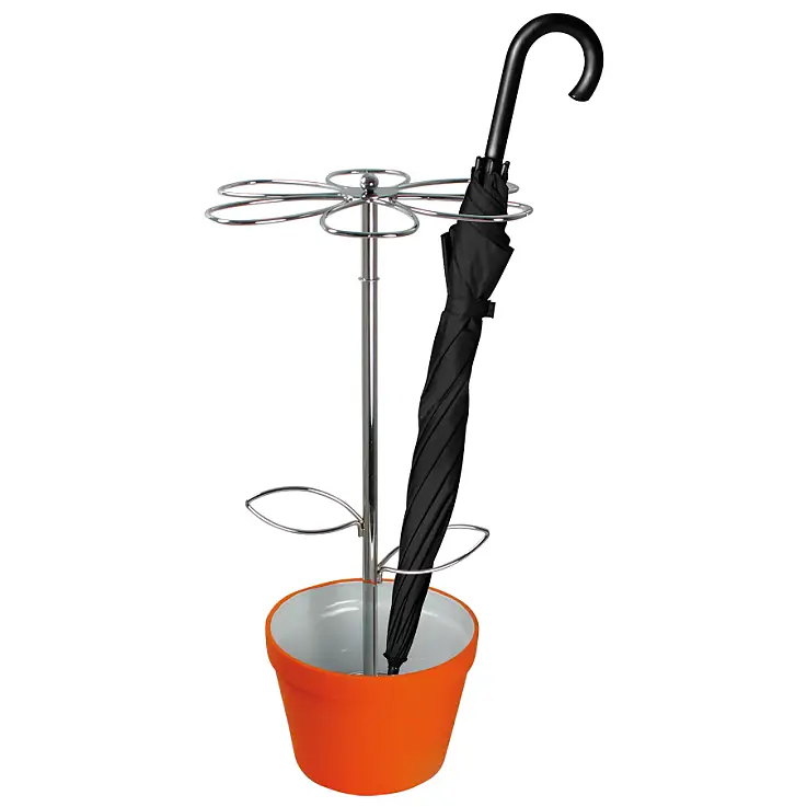 Un paragüero original y un poco surrealista