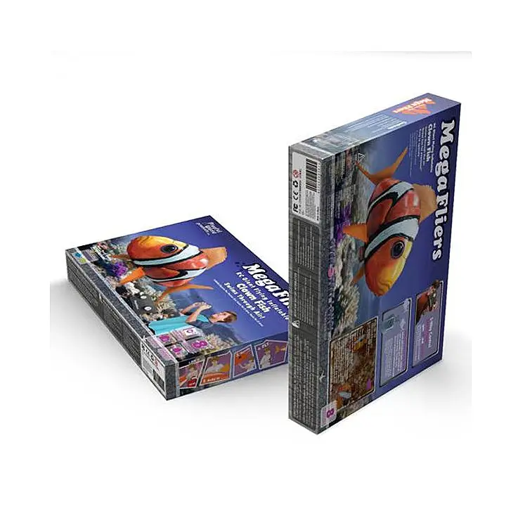 Un pez que nada en el aire