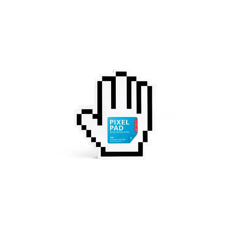 La versión de la mano pixelada tal cual