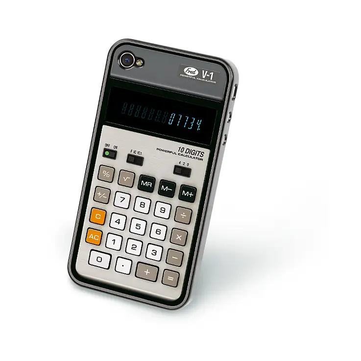 Una calculadora que ni siquiera es solar...