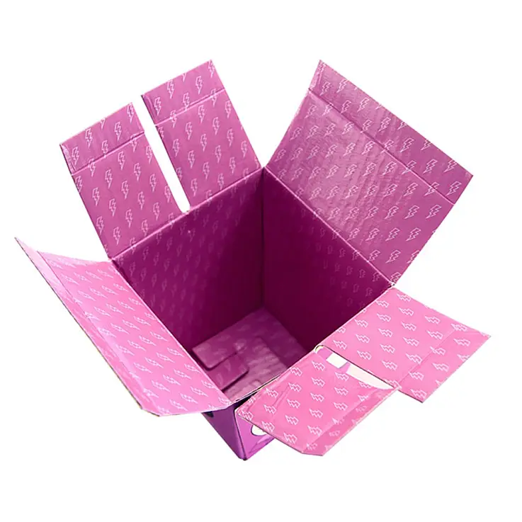 La cajita de Loreli es color malva