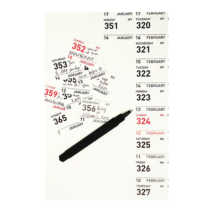 Conserva los días más importantes del año