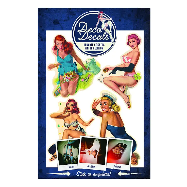Siete pin-ups a cual más irresistible