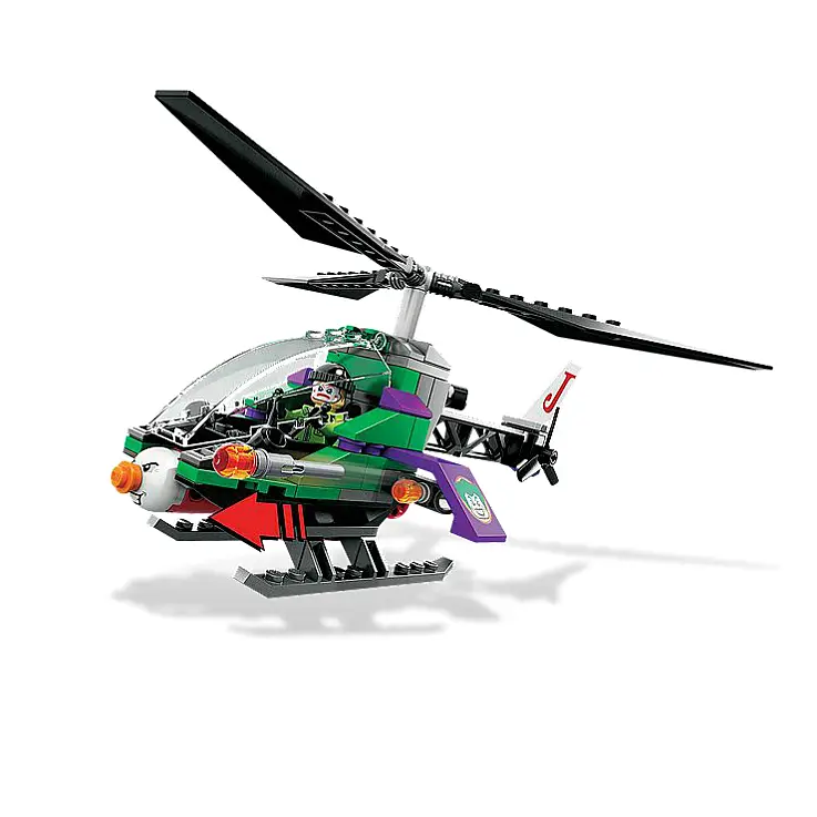 Y el helicóptero de Joker