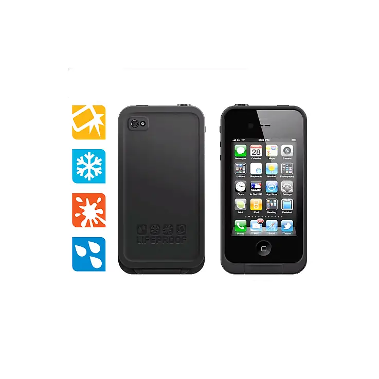 Protege tu iPhone de la nieve, el agua, la suciedad, los golpes...