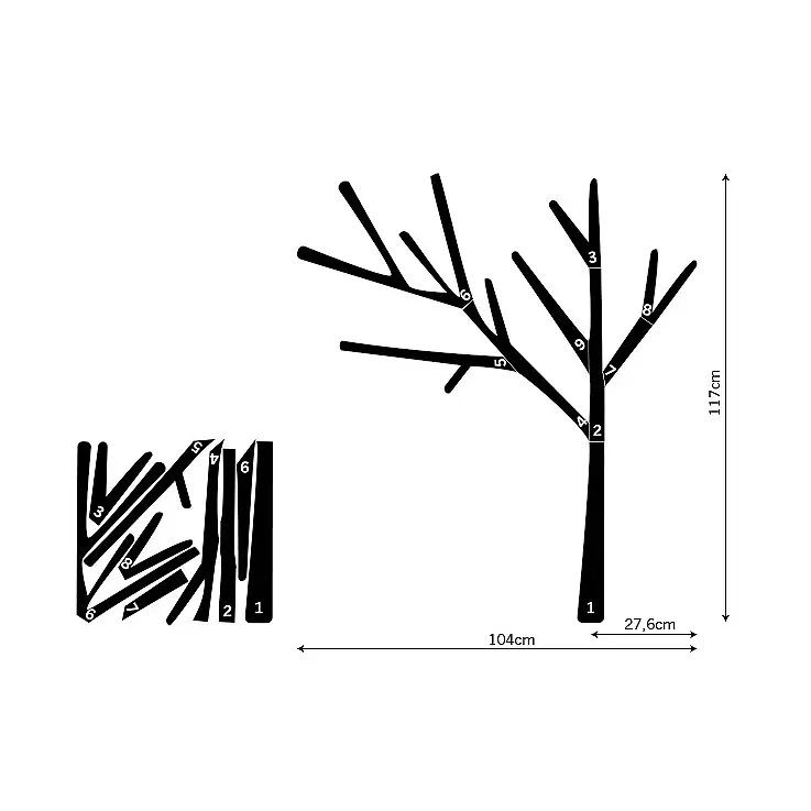 La propuesta de montaje de los diseñadores
