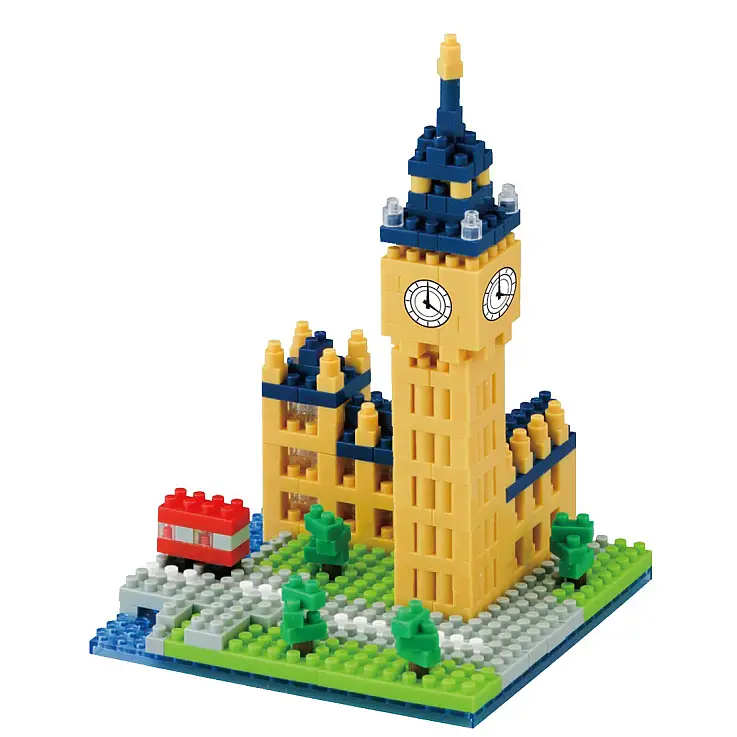 nanoblock: construcción con micro bloques