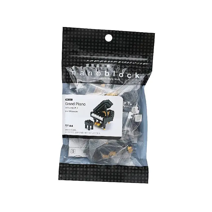Las piezas más pequeñas miden 4 x 4 x 5 mm