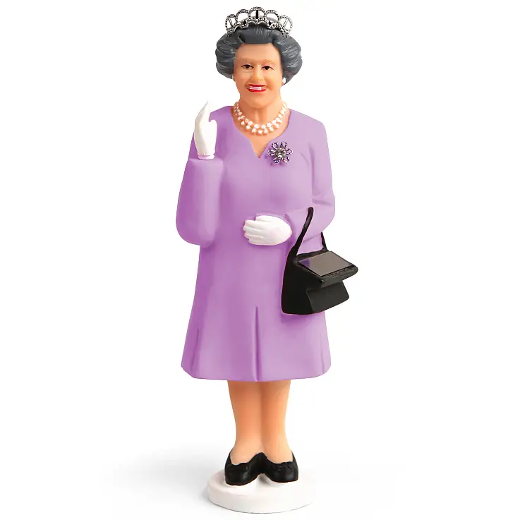 La reina Isabel II te saluda