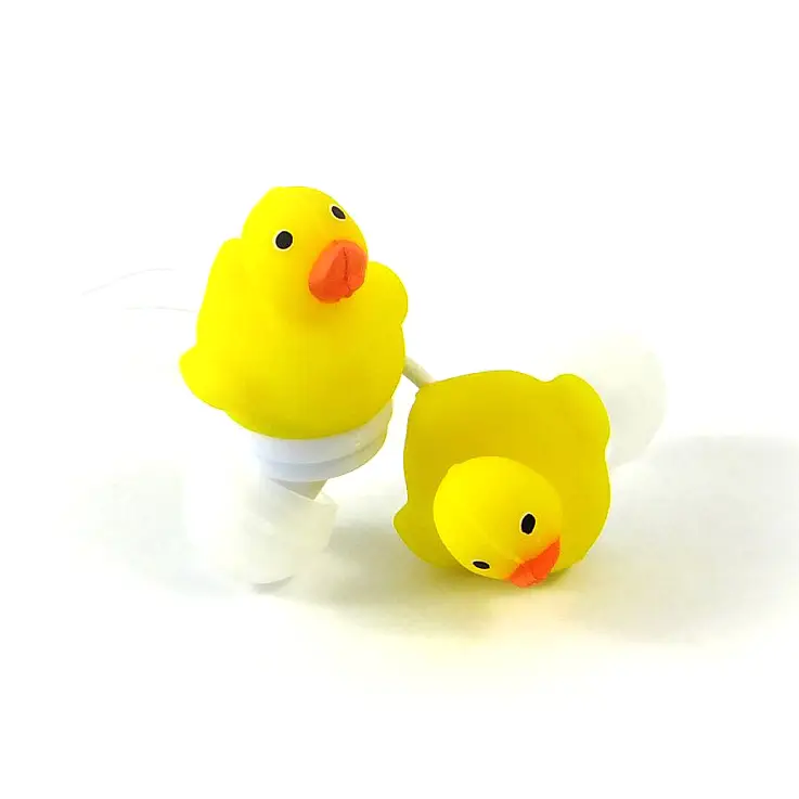 Unos auriculares de patos adorables