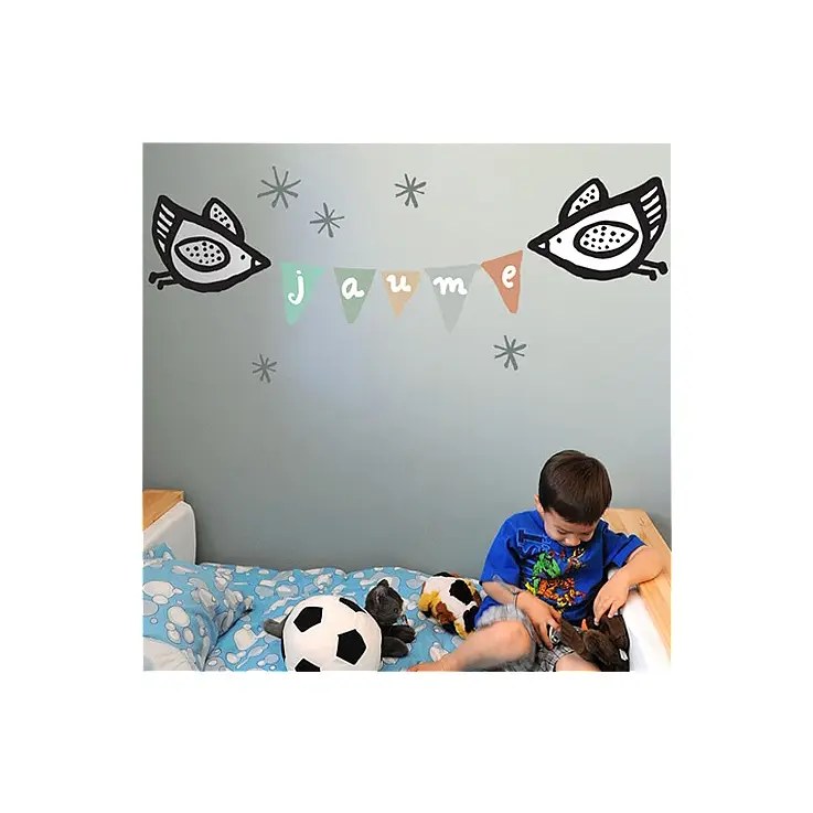 Es perfecto para personalizar la habitación de tu hijo