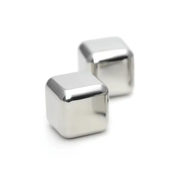 Cada cubo mide 2,5 x 2,5 cm