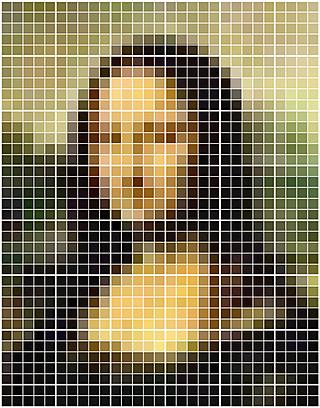 La Mona Lisa hiperpixelada