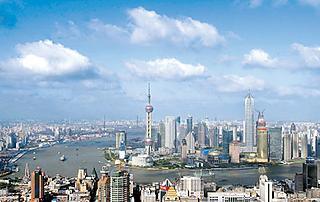 La ciudad de Shangai (China)