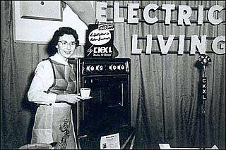Así eran los microondas de uso cotidiano en 1960