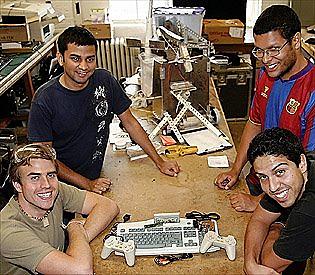 Participants in the project for the manufacturing a very low cost computer