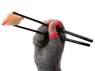 Para manejar palillos chinos... ¿en restaurantes sin calefacción?