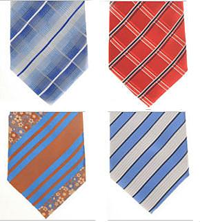 Varios modelos de Pillow Tie