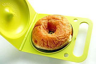 Conserva el donut en perfecto estado (aunque esta foto no es la mejor para demostrar sus bondades)